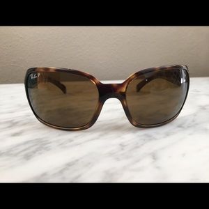 Ray-ban polarized 4068 tortoise sunglasses